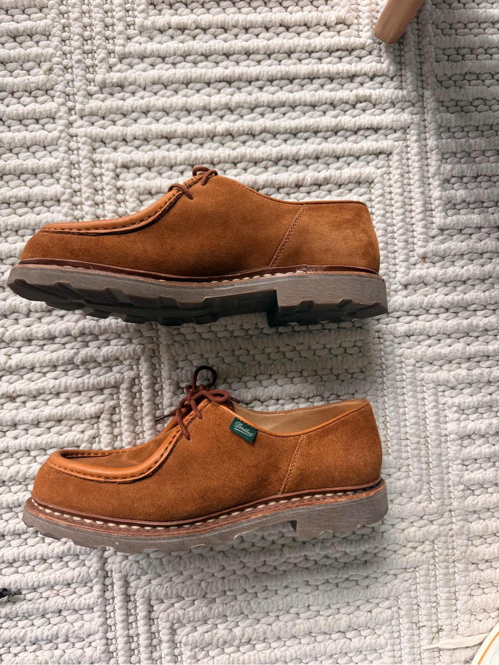 Paraboot Suede Michael Derby Shoe - Picture 8 of 11